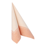 Product foto van Servetten terracotta "Linum" set van 20 ROYAL Collection