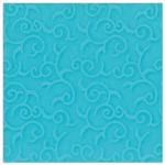 Product foto van Servetten turkoois 40x40 cm set van 50 Casali Royal Collection