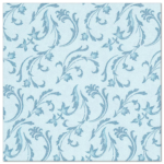 Product foto van Servetten turkoois Damascato set van 50 40x40 cm Royal Collection