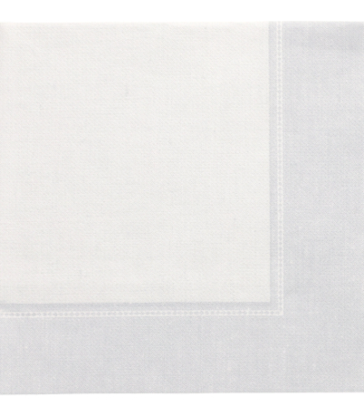 Product foto van Servetten wit 40x40cm set van 50 Royal Collection Linum