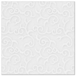 Product foto van Servetten wit Casali Royal Collection set van 50