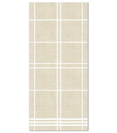 Product foto van Servetten zand 1/6 vouw 48x33 cm set van 50 Kitchen Craft