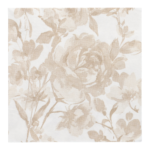 Product foto van Servetten zandkleurig Rose set van 20 Royal Collection