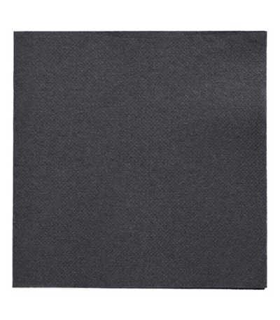 Product foto van Servetten zwart DAILY Collection set van 50