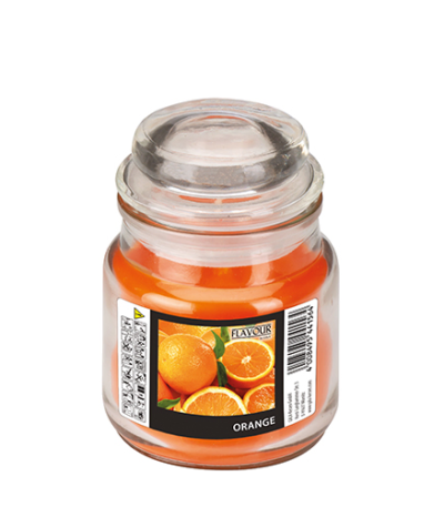 Product foto van Snoeppot wax Sinaasappel oranje 60mm Gala