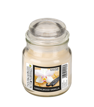 Product foto van Snoeppot wax ivoor Sandalwood-Vanilla Gala
