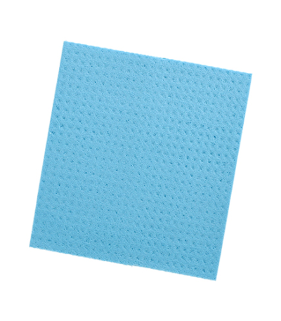 Product foto van Sponsdoeken blauw 20x18 cm set van 10