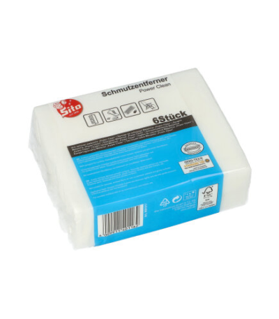 Product foto van Sponsenset wonderspons wit 6 stuks