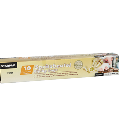 Product foto van Spuitzakken transparant 1.8l inclusief 3 tuitjes set van 10