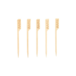 Product foto van Steak-markeerstiften "pure" 9cm set van 250 RARE