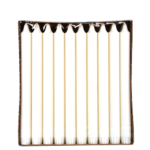 Product foto van Stearine Kaarsen wit set van 30 20cm