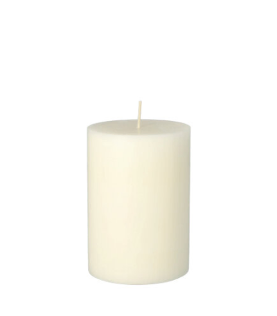 Product foto van Stearinedompkaars wit 70mm x 100mm