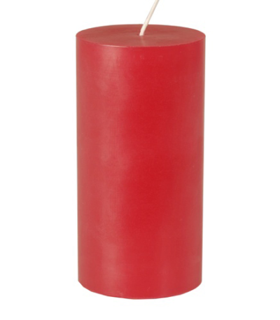 Product foto van Stearoline kaarsen rood 70mm x 150mm