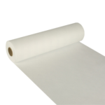 Product foto van Stof Tafellopers Nonwoven wit 24m x 40cm Soft Selection