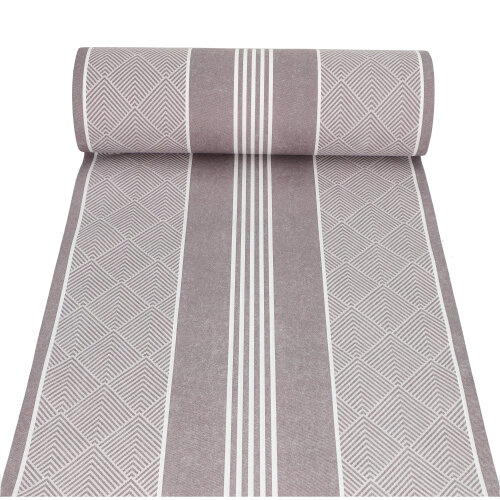 Product foto van Stof Tafellopers ROYAL Collection bruin Elegance 24m