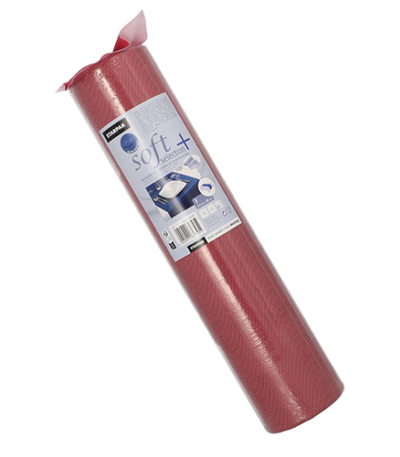 Product foto van Stof tafellopers nonwoven bordeaux 24m x 40cm