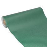 Product foto van Stof tafellopers nonwoven donkergroen 24m x 40cm
