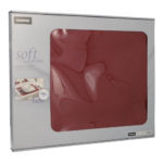 Product foto van Stof placemats nonwoven bordeaux set van 100 30x40 cm