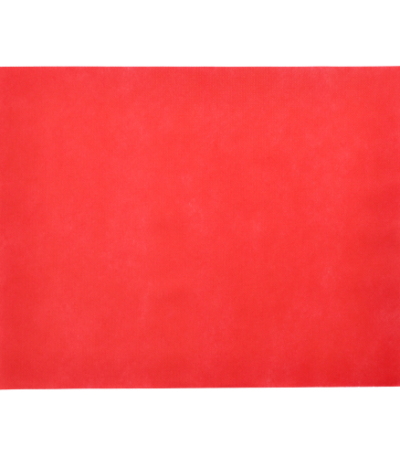 Product foto van Stof placemats nonwoven rood 30x40 cm set van 100