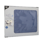 Product foto van Stoffen placemats donkerblauw 30x40 cm set van 100 Soft Selection Plus