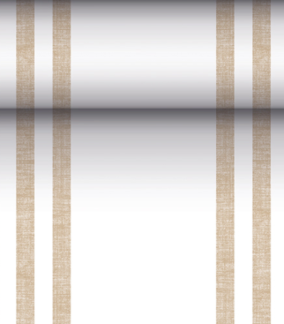 Product foto van Stoffen tafellopers PV-Tissue zand 24x40cm Royal Collection