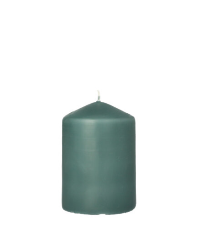 Product foto van Stompkaars grijsgroen 69mm x 100mm