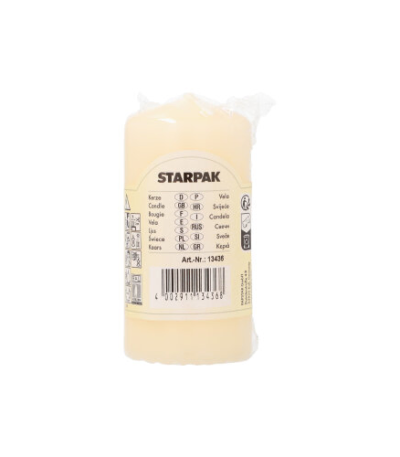 Product foto van Stompkaarsen creme 50mm x 100mm