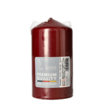 Product foto van Stompkaarsen kersrood 80mm x 150mm