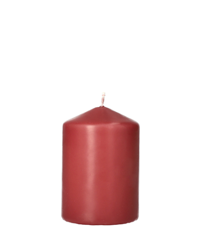 Product foto van Stompkaarsen roestbruin 69mm x 100mm