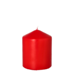 Product foto van Stompkaarsen rood 80mm x 100mm