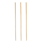 Product foto van Stro rietjes karton 20cm set van 100