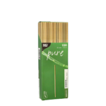 Product foto van Stro rietjes karton 20cm set van 100