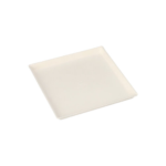 Product foto van Suikerriet Borden hoekig wit set van 50 12