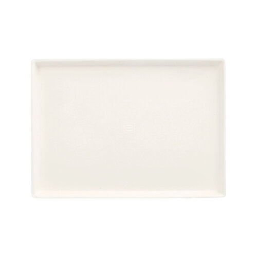 Product foto van Suikerriet Borden hoekig wit set van 50 Cella
