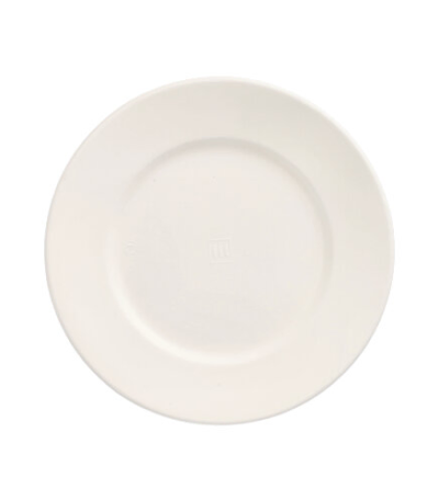 Product foto van Suikerriet Borden rond wit set van 50 15cm Cella