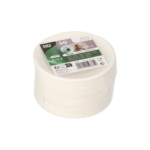 Product foto van Suikerriet Borden rond wit set van 50 Cella
