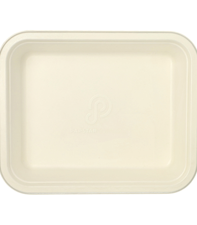 Product foto van Suikerriet Gastronorm containers wit 4l