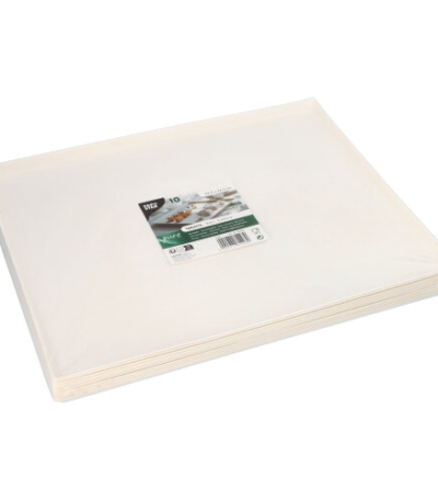 Product foto van Suikerriet Serveerschalen hoekig wit Cella set van 10