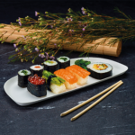 Product foto van Suikerriet borden wit set van 24 1/2 Belle Vie Ligne CarrÃ©e