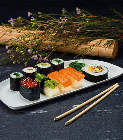 Product foto van Suikerriet borden wit set van 24 1/2 Belle Vie Ligne CarrÃ©e