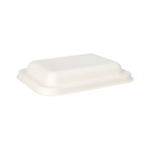 Product foto van Suikerriet deksels wit set van 50