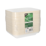 Product foto van Suikerriet deksels wit set van 50