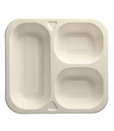 Product foto van Suikerriet menubakjes wit set van 50 1350ml