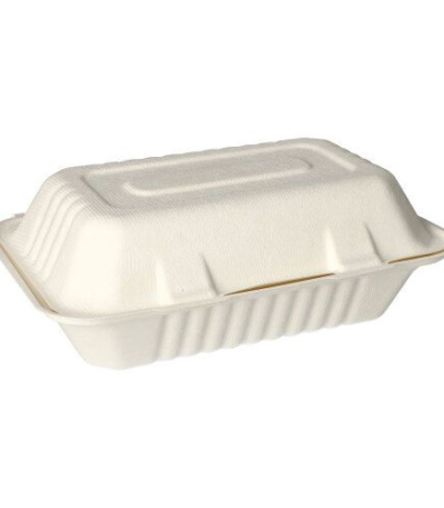 Product foto van Suikerriet menuboxen wit set van 500