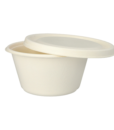 Product foto van Suikerriet schalen wit 1000ml set van 25