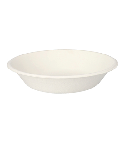 Product foto van Suikerriet schalen wit set van 100 680ml