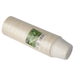 Product foto van Suikerriet schalen wit set van 50 100ml