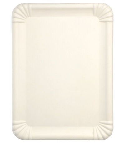 Product foto van Suikerriet serveerschalen wit set van 25