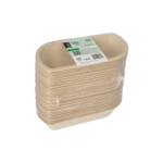 Product foto van Suikerriet Snackbakjes natuur set van 50