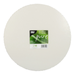 Product foto van Taartranden karton wit 28cm set van 10